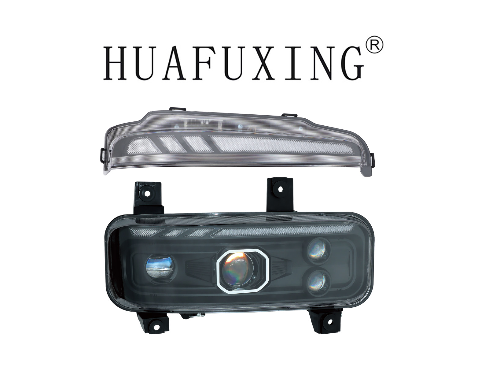 full LED headlights/turn lights for BENZ ATEGO