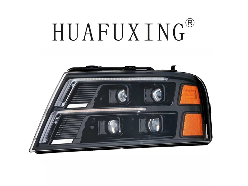 Suit for 2004-2008 Ford F-150 Raptor (Multi-lens) LED headlamp